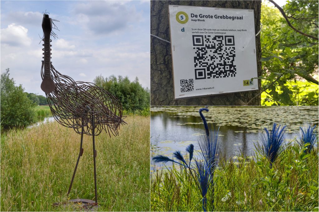 beeldenroute grebbelinie qr-codes