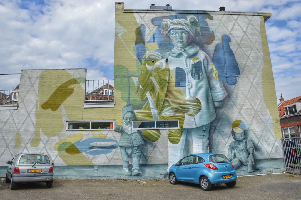 Muurschildering Telmo Miel - Dordrecht