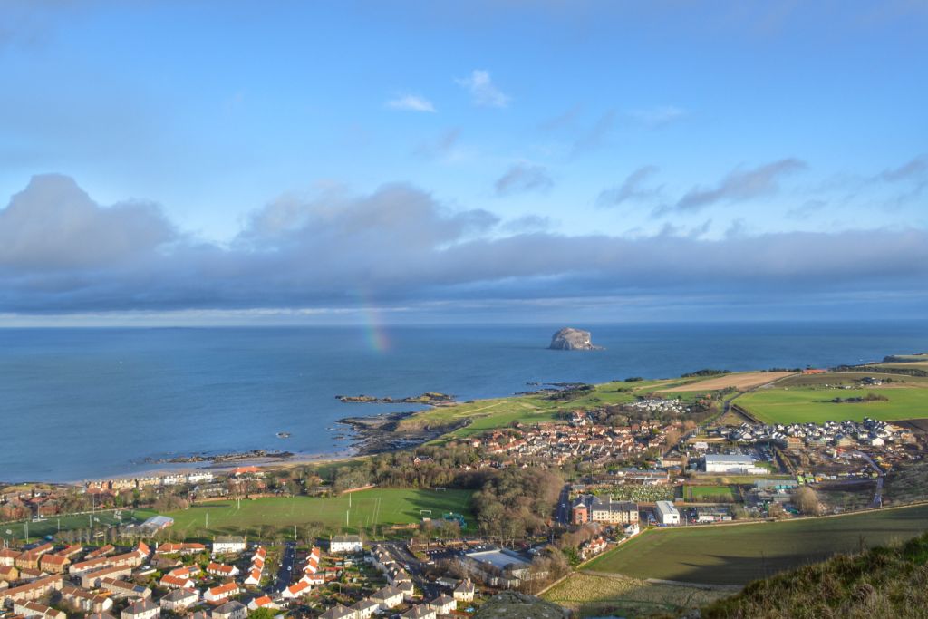Uitzicht op Bass Rock, North Berwick