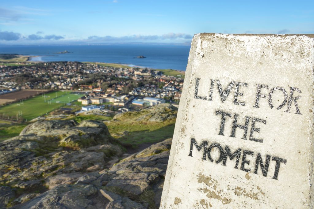 Live for the moment - North Berwick