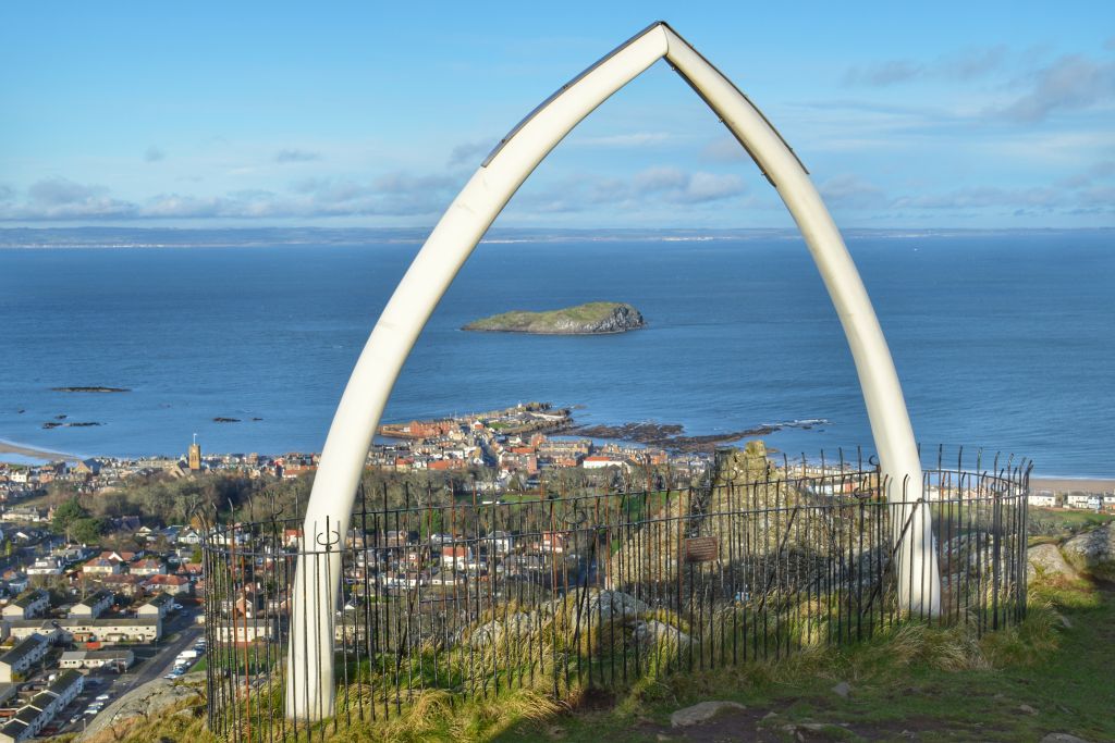 Walviskaak North Berwick Law