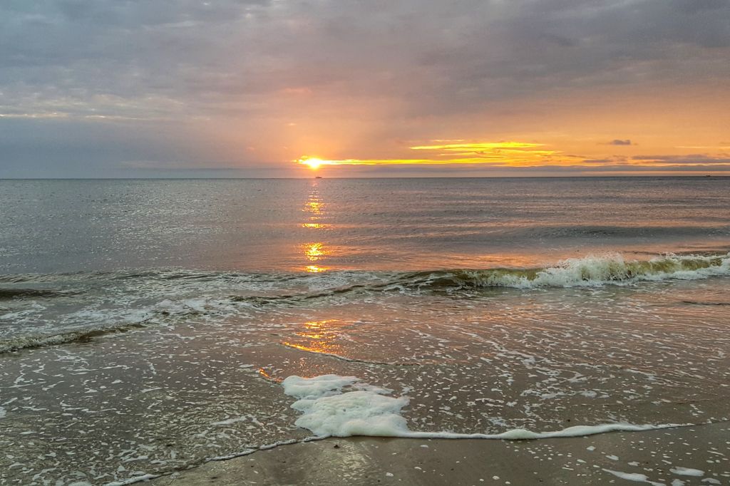 Zonsondergang Bergen aan Zee