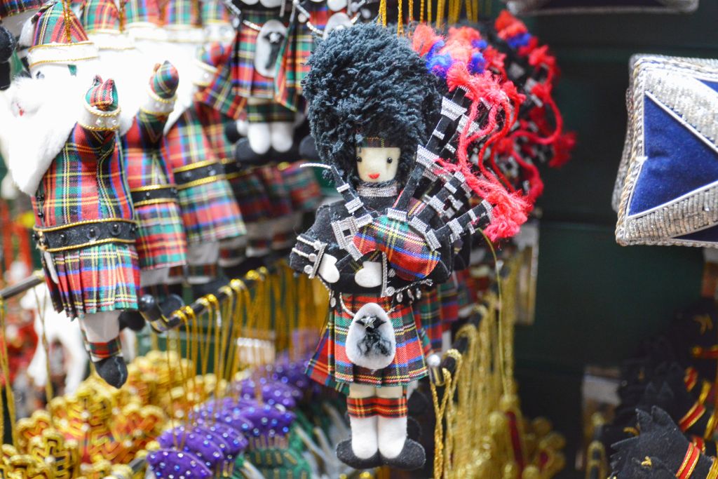 Schotse kerstdecoratie