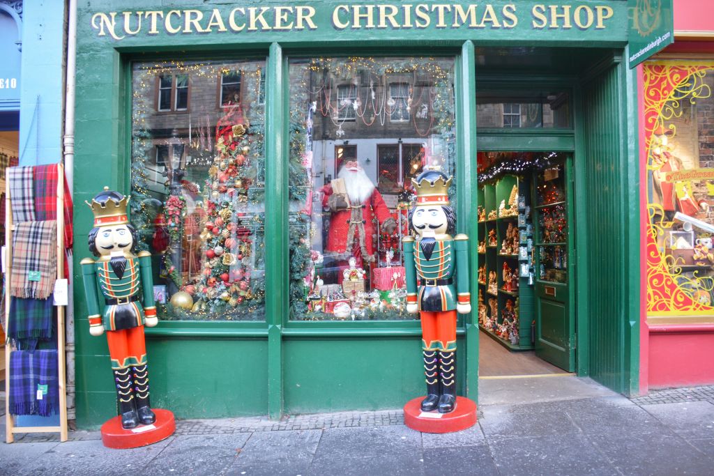 Kerstwinkel Edinburgh