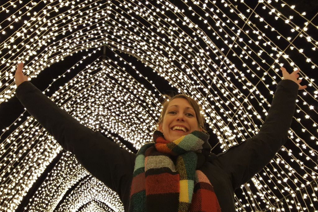 Christmas at the botanics Edinburgh