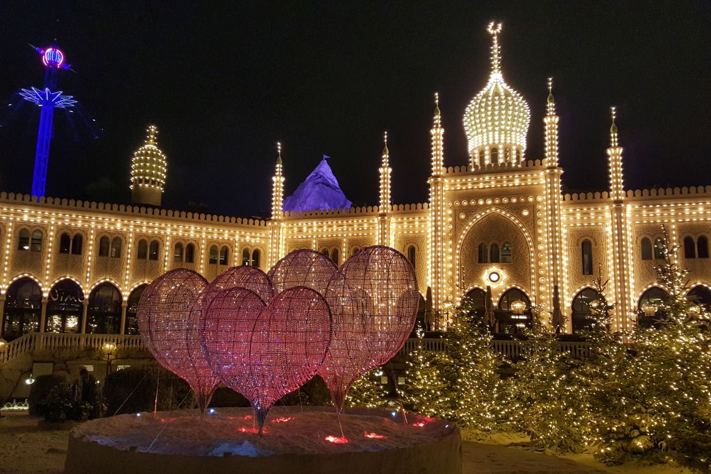 Kerst in Tivoli Kopenhagen