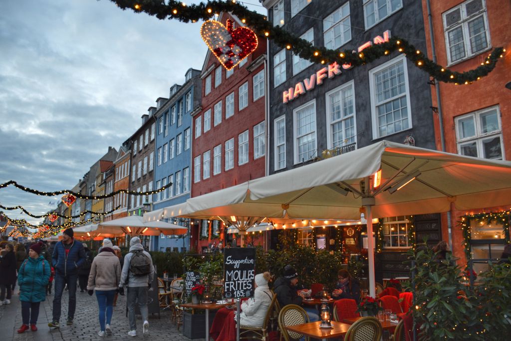 Kerstmarkt Nyhavn Kopenhagen