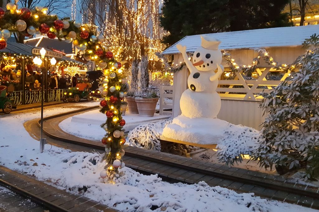 Kerst in Tivoli Kopenhagen