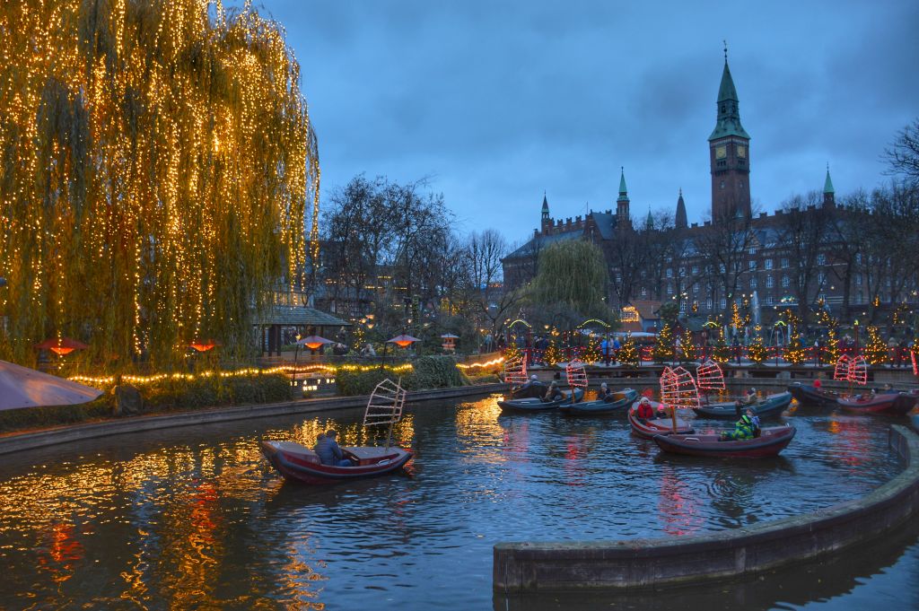 Kerst in Tivoli Kopenhagen