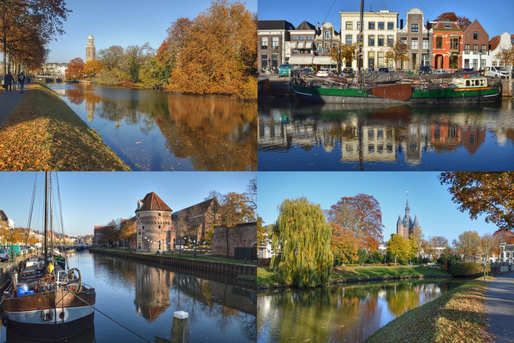 Stervormige gracht Zwolle