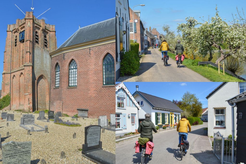 Fietsen langs de Linge