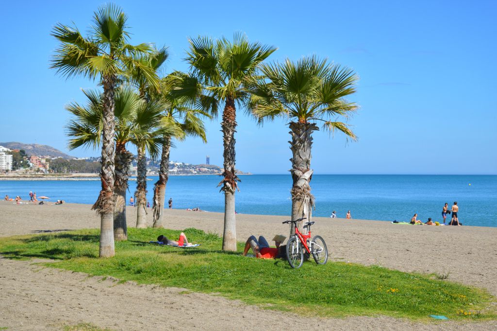 Stranden Malaga