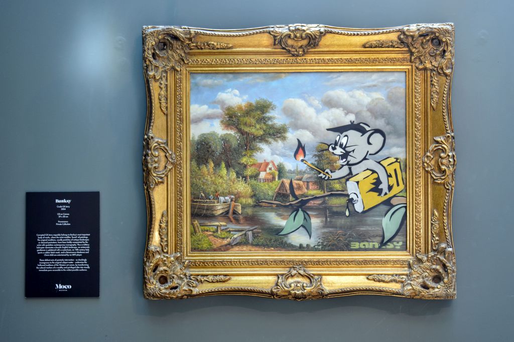 Banksy in het Moco Museum