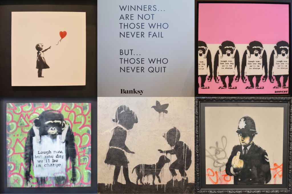 Banksy Laugh Now - Moco