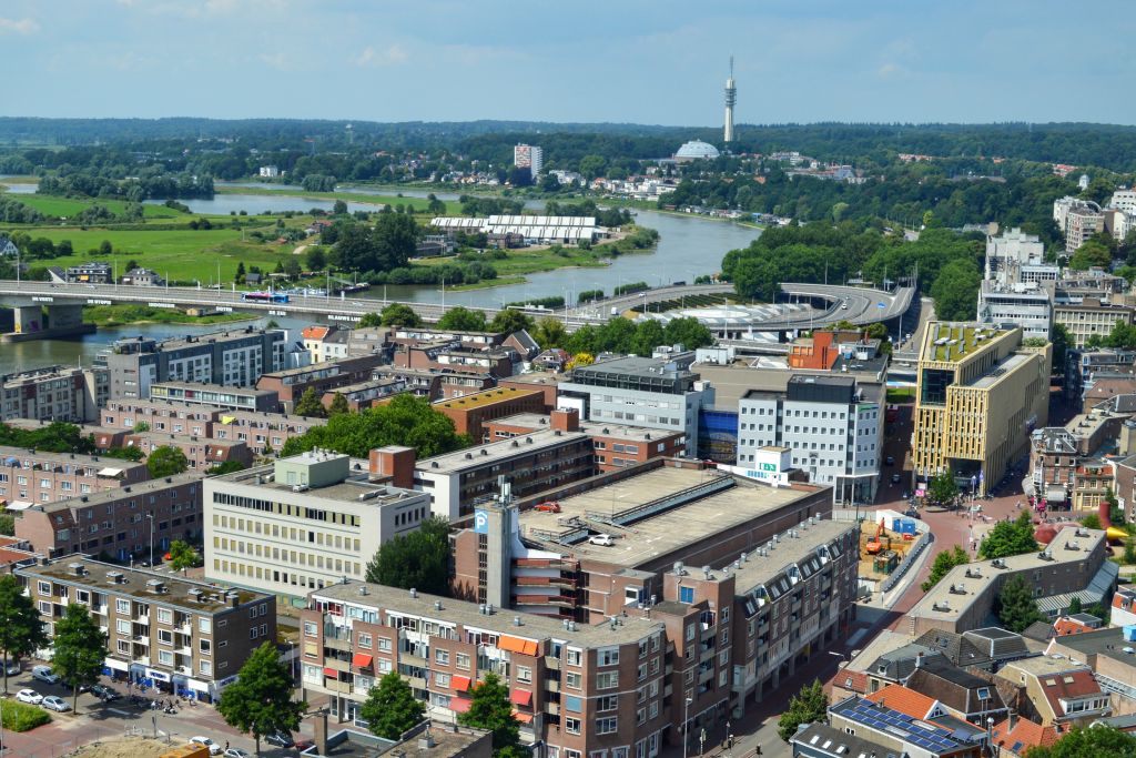 Uitzicht Eusebiuskerk Arnhem