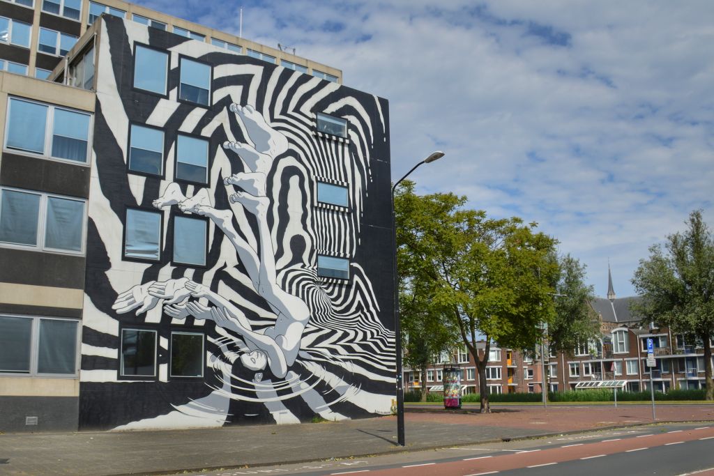 Bier & Brood Muurschildering Stadskantoor Dordrecht