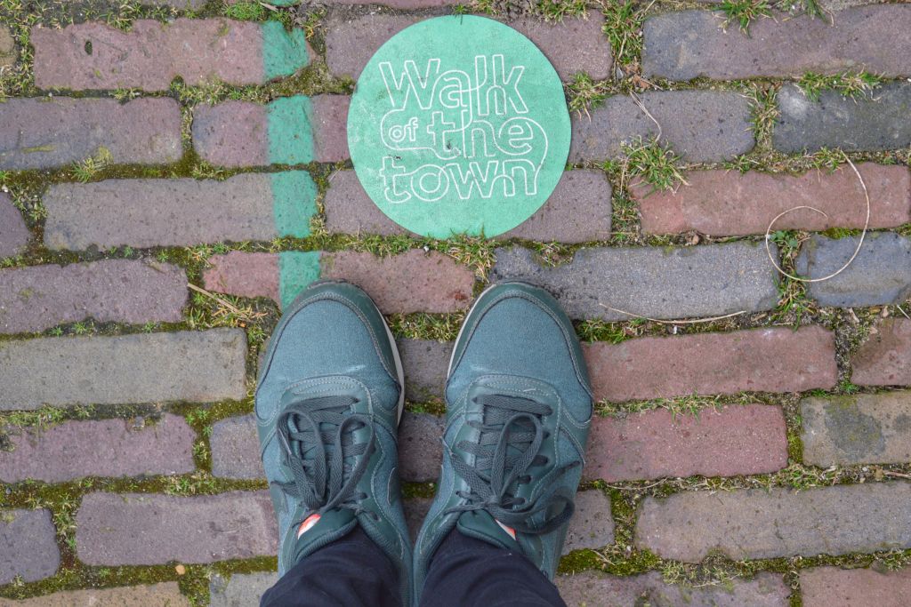 Groene lijn stadswandeling Nijmegen