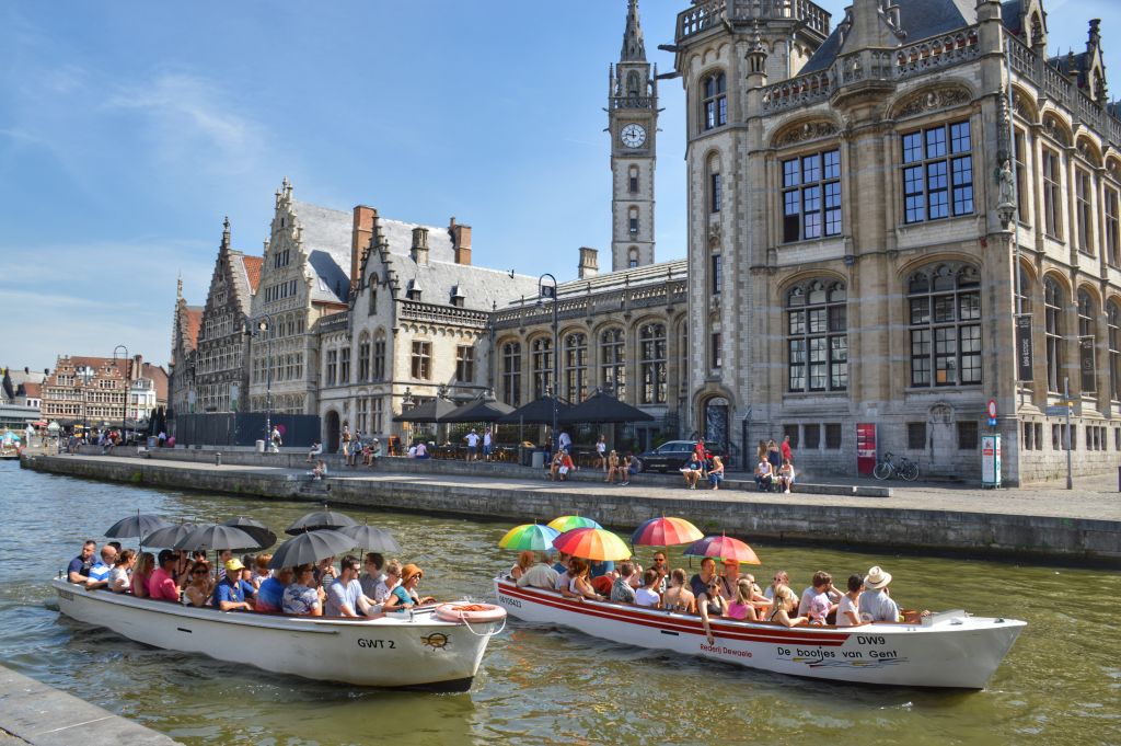 Gent in de zomer