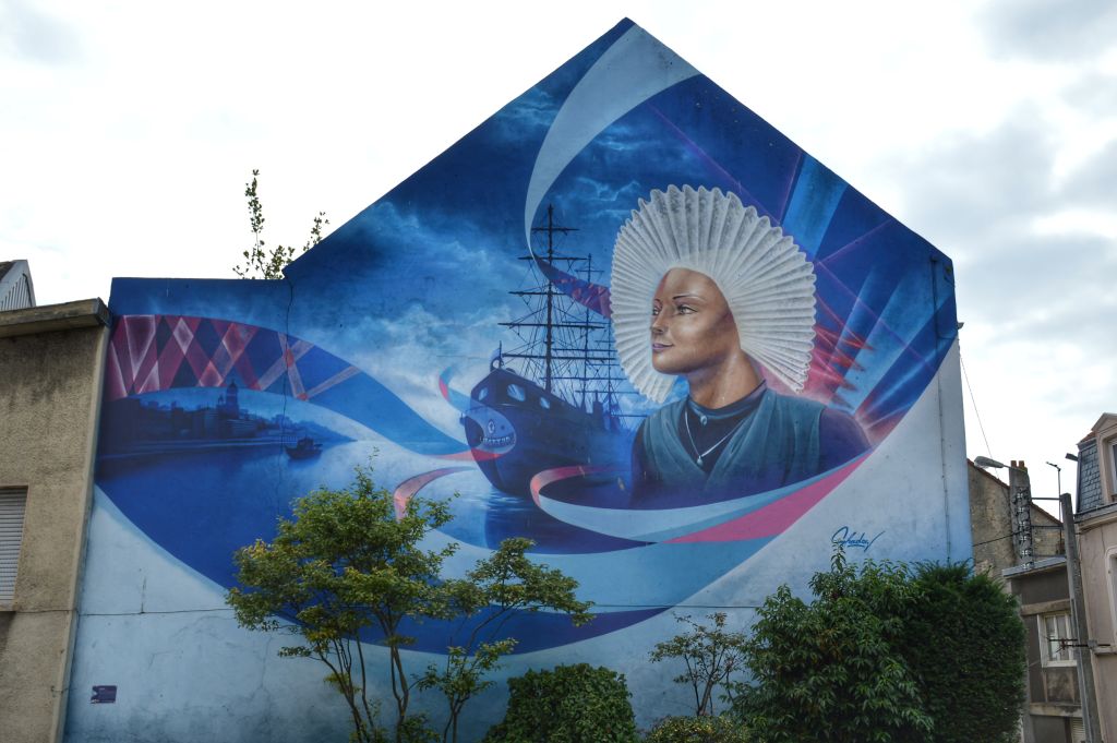 Street art Boulogne sur Mer Frankrijk