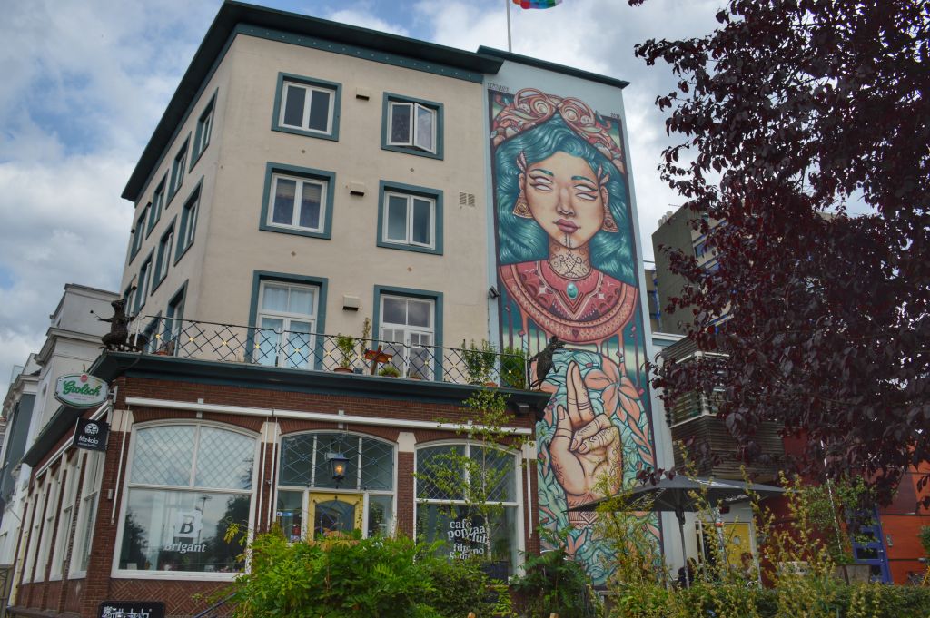 Muurschildering Arnhem