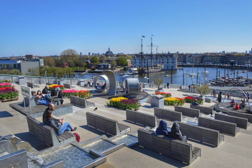 Dakterras NEMO Amsterdam