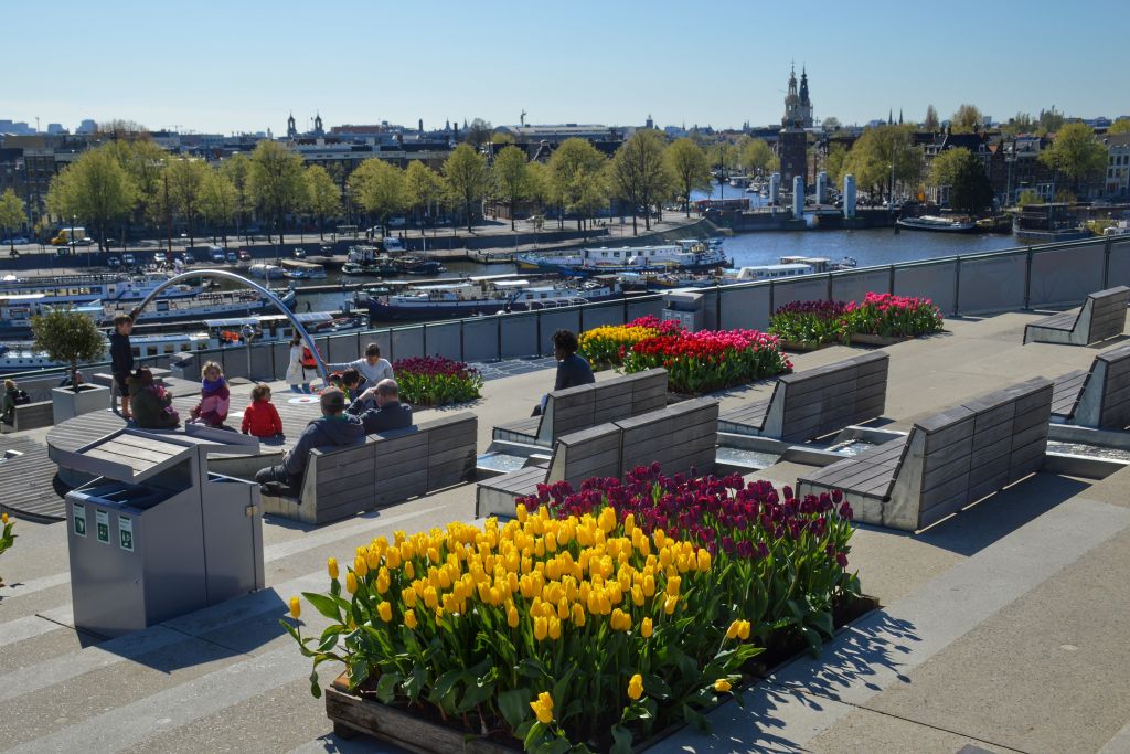 Dakterras NEMO Amsterdam