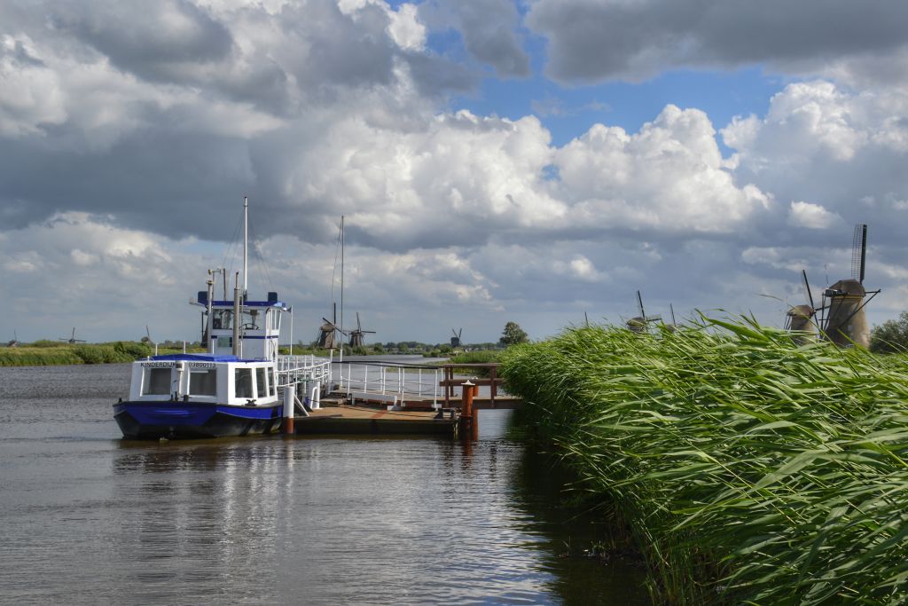 Rondvaartboot Kinderdijk