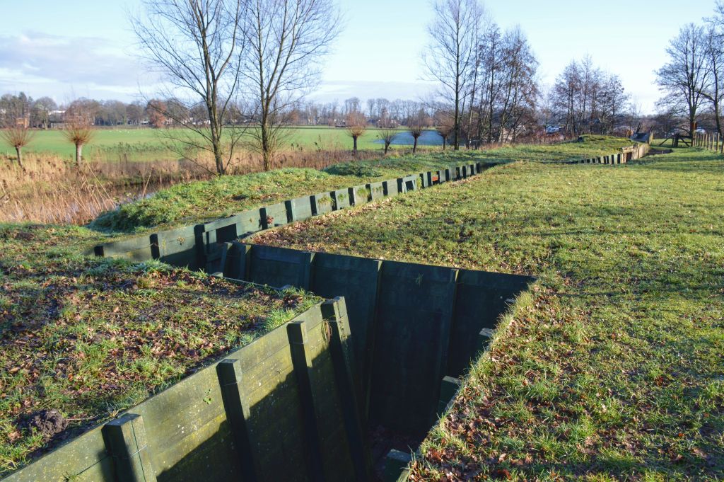 Loopgraven Grebbelinie Woudenberg