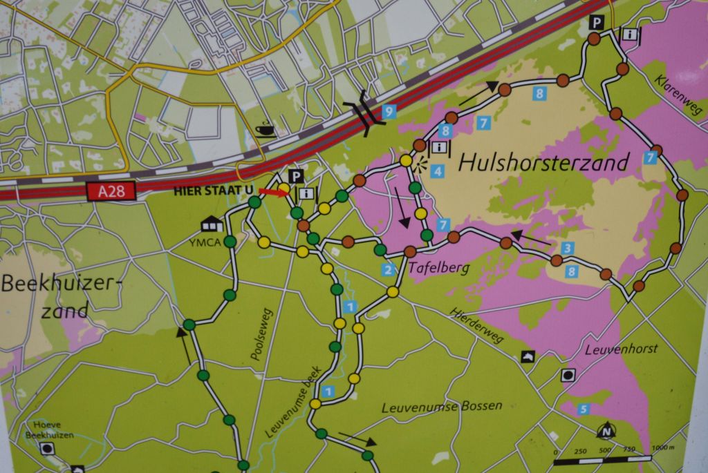 Wandelroutes Hulshorsterzand