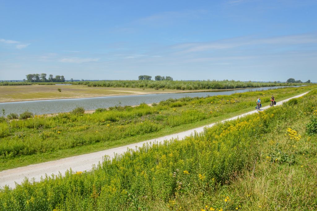 Fietsen op Tiengemeten