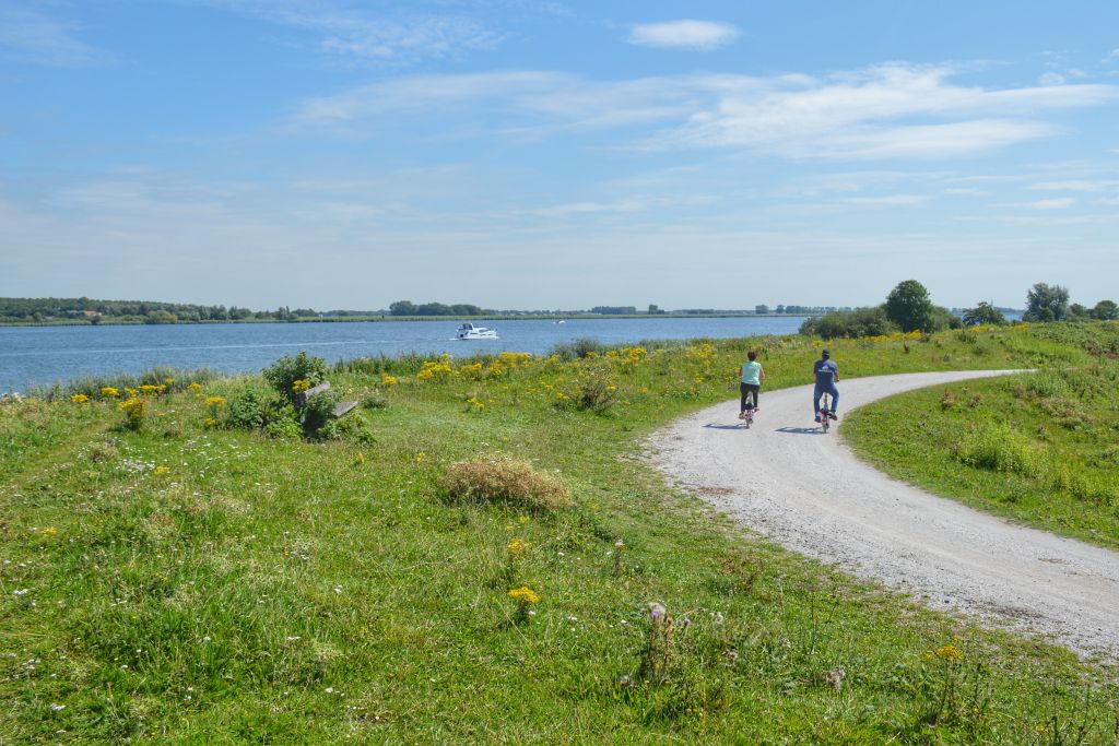 Fietsen op Tiengemeten