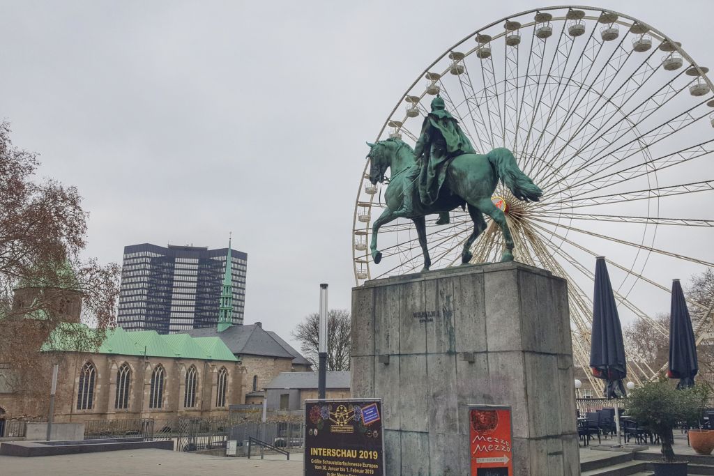 Reuzenrad kerstmarkt Essen
