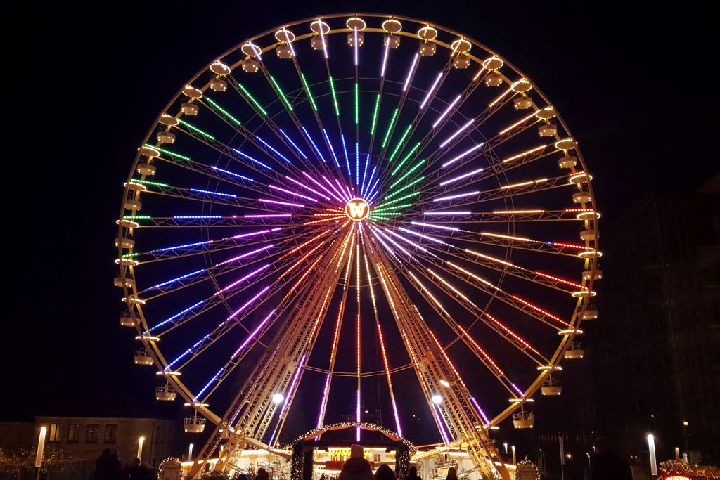 Reuzenrad kerstmarkt Essen