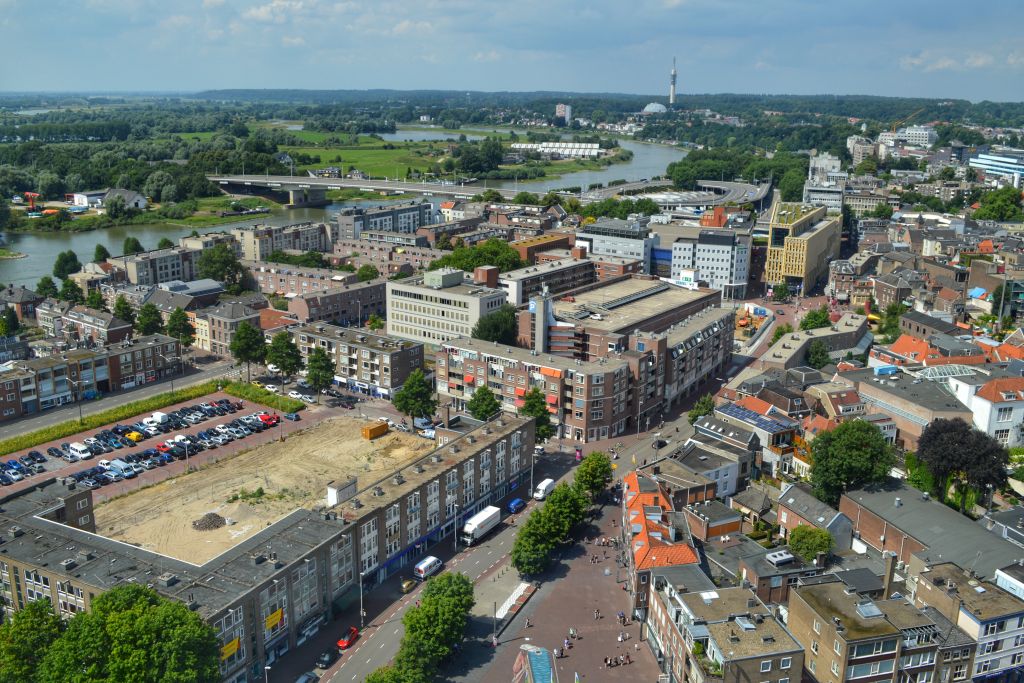 Uitzicht Arnhem van Eusebiuskerk