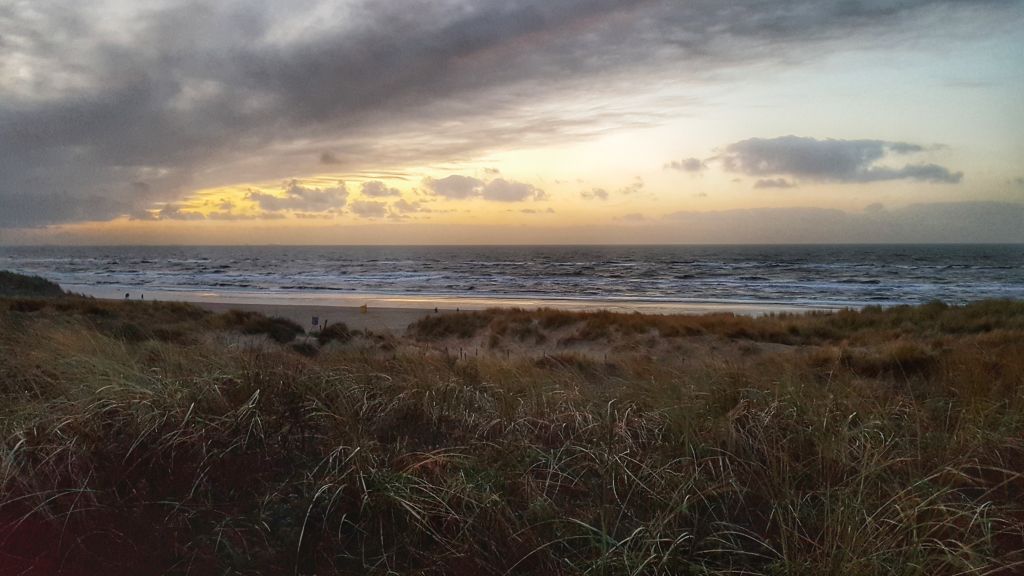 Zonsondergang Noordwijk