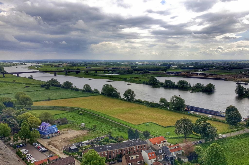 Uitzicht vanaf Cuneratoren - Rhenen