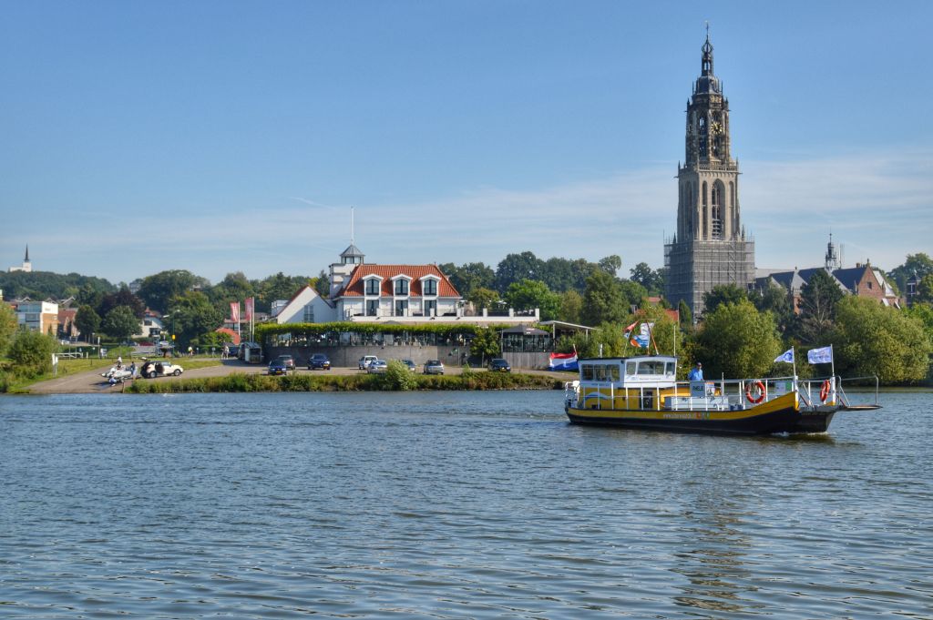 Fietsroute langs het water: Restaurant Moeke