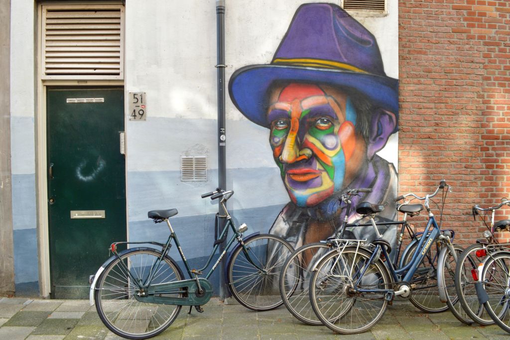 Muurschildering Rotterdam